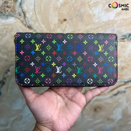 LV Long Wallet Black Color